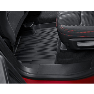 Ford Kuga (12/2019 - ..) floor mats, all-weather rear, black