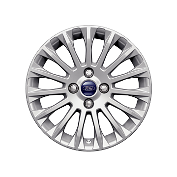 Ford B-MAX (2012 - 2018) alloy wheel 16" 15-spoke design, silver