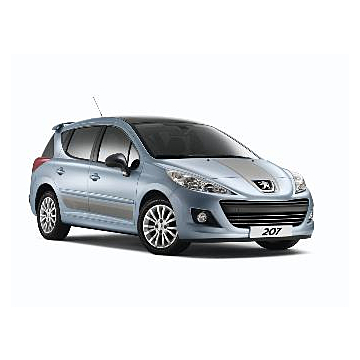 Peugeot 207 Rcup Bicolore stickers for the sides