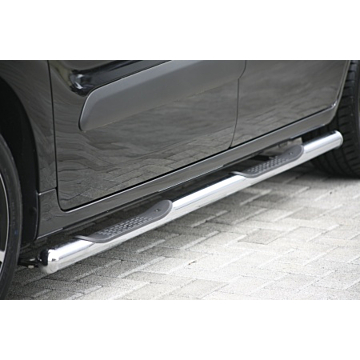 Musketier Citroën Berlingo III/Peugeot Partner III sidebars stainless steel