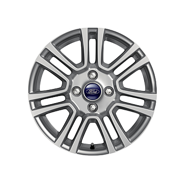 Ford Tourneo Courier / Transit Courier (03/2014 - 07/2023) alloy wheel 16" 7x2-spoke design, silver