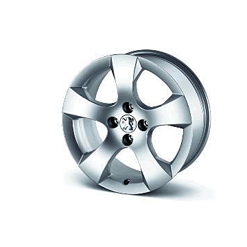 Peugeot alloy wheels Savara 17" 4-holes light grey