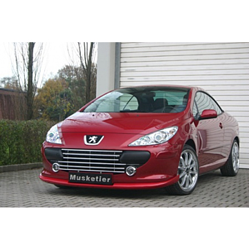 Musketier Peugeot 307 2005 - 2009 grill chrome