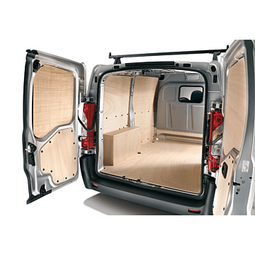 Fiat Scudo side wood protection (low and short)