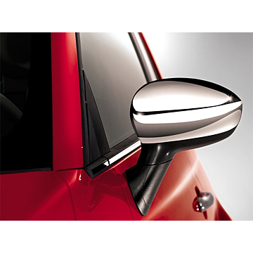 Fiat 500e spiegelkappen chroom