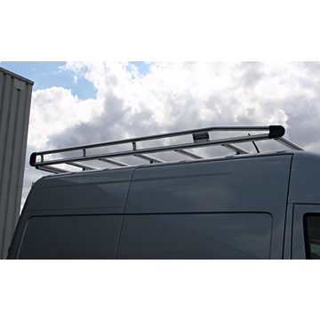 Hyundai H350 aluminium roof base carrier, 5 meter, reinforced