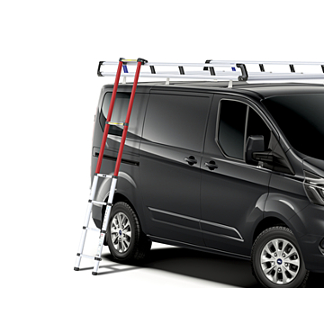 Ford Tourneo / Transit Custom (02/2018 - 09/2023) Q-Tech Get-Up telescopic ladder with 4 steps