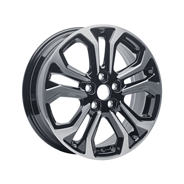Ford Tourneo / Transit Connect (02/2014 - 03/2024) alloy wheel 17" 5 x 2-spoke design, black machined