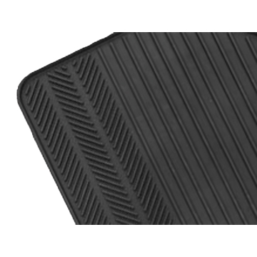 Ford Kuga 2008 - 10/2012 rubber floor mats rear, black