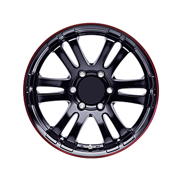 Ford Ranger (2006 - 10/2011) Style-X lichtmetalen velg 18" 6x2-spaaks design, matzwart