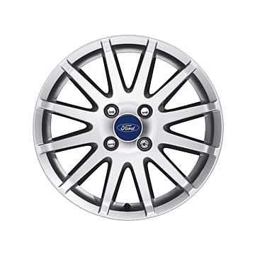 Ford Fusion 2002 - 2012 alloy wheel 16" 12-spoke design, silver