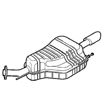 Opel Astra G coup? / convertible exhaust 1.6, 1.8 up to 2003