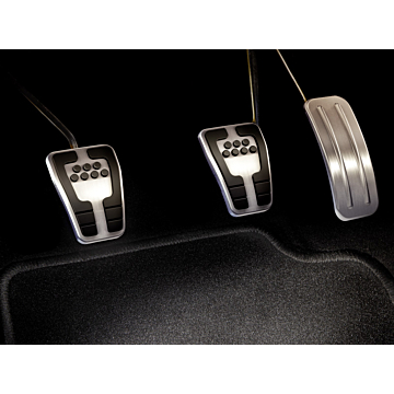 Ford Fiesta (09/2008 - 06/2017) / Fiesta (07/2017 - ..) / EcoSport (10/2017 - ..) pedals steel