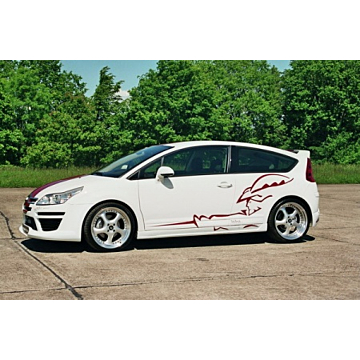Musketier Citroën C2 decor sticker