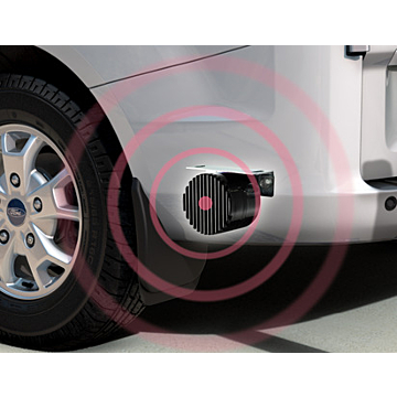 Ford reverse warning system