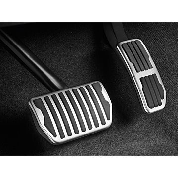 Range Rover (Velar 2017 - ..) pedal kit stainless steel (automatic gear box)