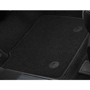 Ford Mondeo (09/2014 - ..) floor mats, standard front, black