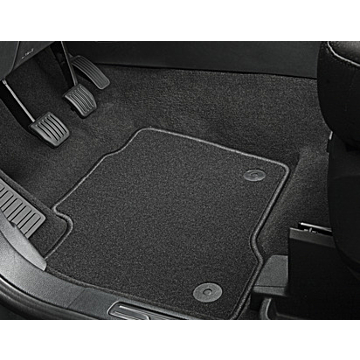 Ford Galaxy / S-MAX (05/2015 - 06/2019) floor mats, standard black, front