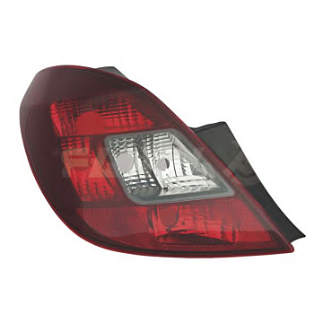 Opel Corsa D 5-drs tail light left dark