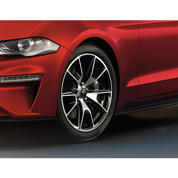 Ford Mustang (03/2015 - ..) alloy wheel 19" 5 x 2-spoke star design, Ebony Black