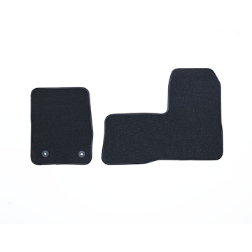 Ford Tourneo Custom (08/2012 - 09/2023) floor mats, standard front, black