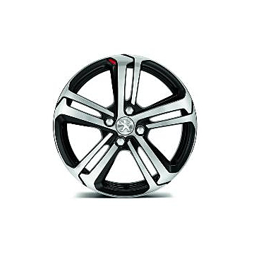 Peugeot alloy wheels Ligne S 17" 4-gats