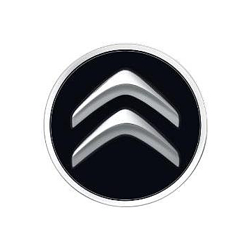Citroën hub cap black