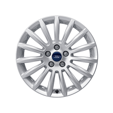 Ford Mondeo (03/2007 - 08/2014) alloy wheel 17" 15-spoke design, Sparkle silver