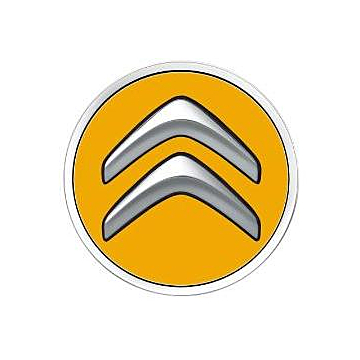 Citroën naafkappenset Jaune Pegase