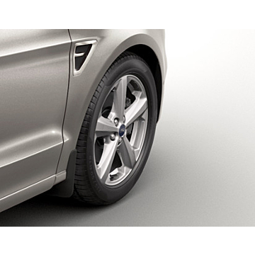 Ford S-MAX (05/2015 - 06/2019) front mud flaps, shaped