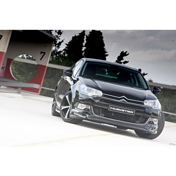 Musketier Citroën C5 hatchback 2008 - .. spoilerpakket met 2xØ90mm duplex-sporteinddemper