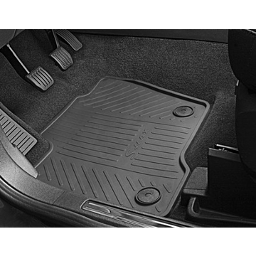 Ford S-MAX (05/2015 - 06/2019) floor mats all-weather front, black