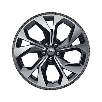 Ford Mustang Mach-E (07/2020 - ..) alloy wheel with winter tire 19", 5 x 2-spoke design