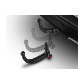 Peugeot 3008 (2016 - 2023) towing device with removable ball without tools