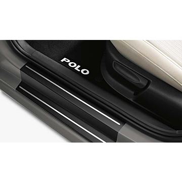 Volkswagen Polo 2009 - .. side sill protectors plastic (3-drs)