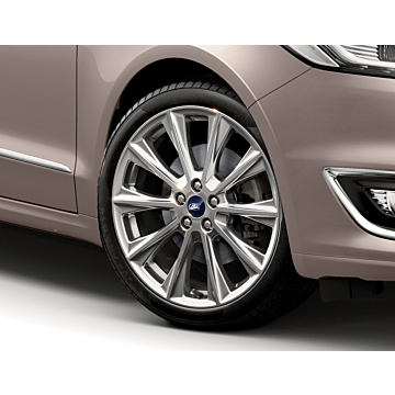 Ford Mondeo (09/2014 - ..) lichtmetalen velg 19" 10-spaaks design, silver