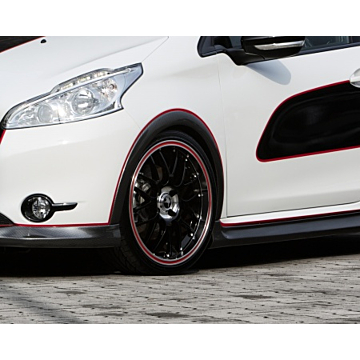 Musketier Peugeot 208 (2012 - 2019) wheelarch extenders carbon-look