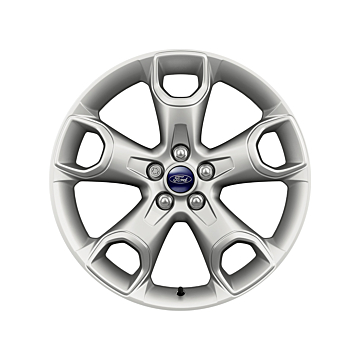 Ford Kuga (11/2012 - 11/2019) alloy wheel 19" 5-spoke design, sparkling silver