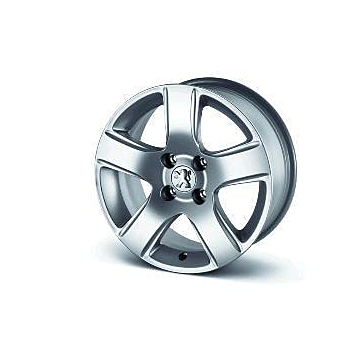 Peugeot alloy wheels Isara 16" 4-holes light grey