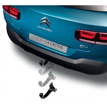 Citroen C4 Cactus towing device with removable ball without tools