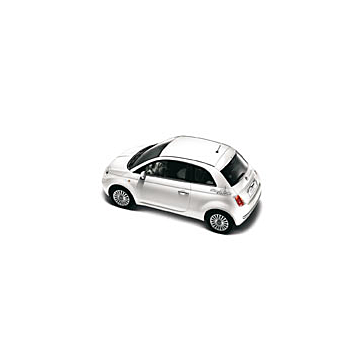 Fiat 500/500c Paris sticker black