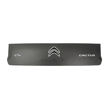 Citroen C4 Cactus tail gate plate
