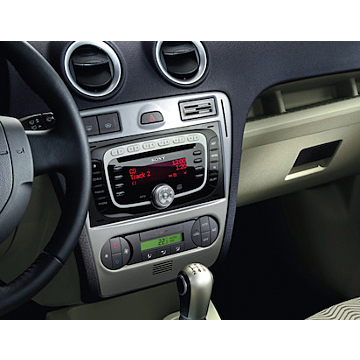 Ford Fusion 10/2005 - 2012 appliques for center console silver