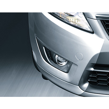 Ford Mondeo (03/2007 - 08/2010) fog lights including anthracite-colored trim