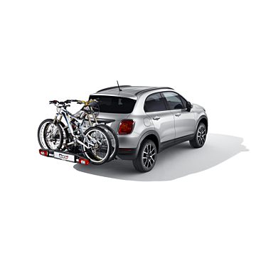 Fiat bicycle rack on tow hook