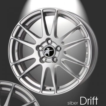 Musketier Citroën C1 / Peugeot 108 / Toyota Aygo 2014 - .. lichtmetalen velg Drift 6,5x17 zilver