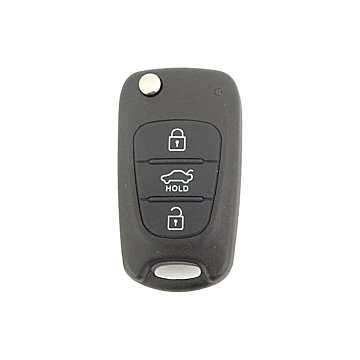 Kia folding key with HOLD button