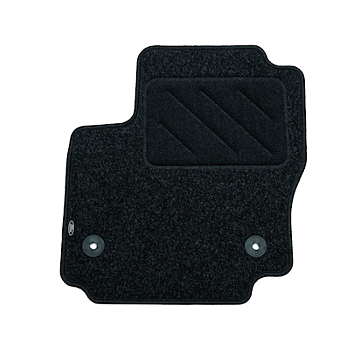 Ford Mondeo 08/2012 - 08/2014 floor mats, standaard front and rear, black