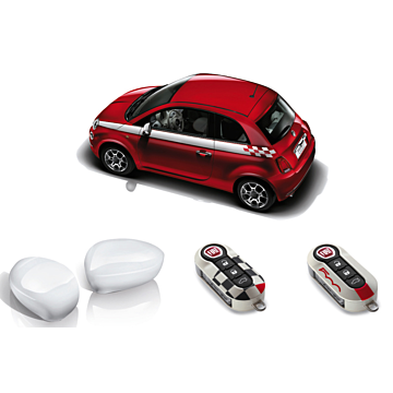 Fiat 500/500c pack Sport white