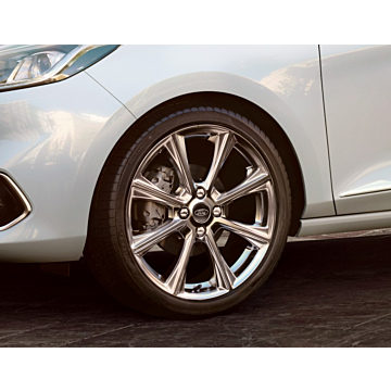Ford Fiesta (07/2017 - 2023) alloy wheel 18" 8-spoke design, Polished